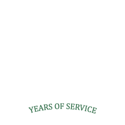 over 20 years of service